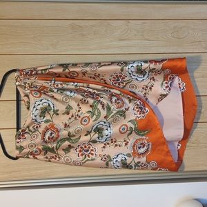 Ann Taylor Bright floral skirt